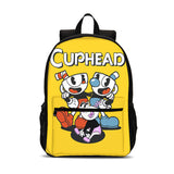 Cuphead 18 inches Backpack School Bag for Kids Large Capacity