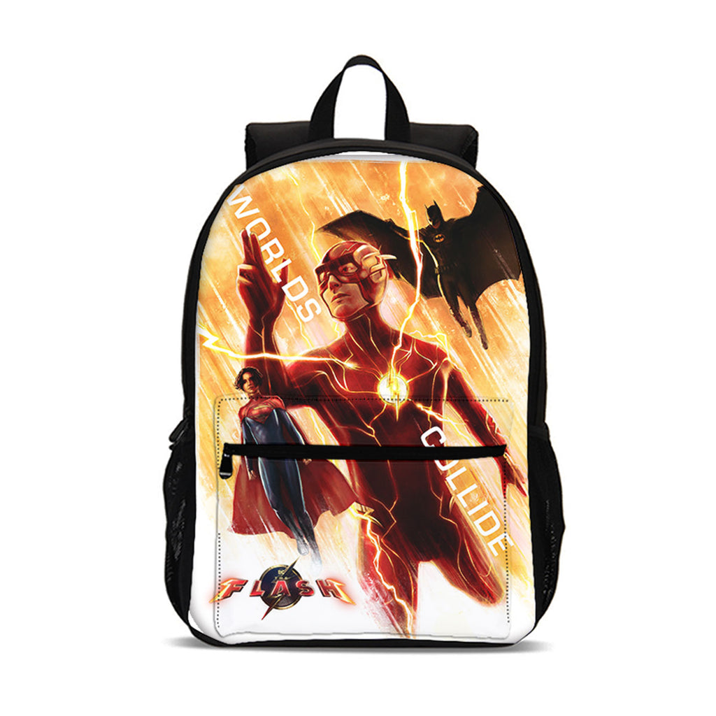 The Flash 18 inches Backpack School Bag for Kids Large Capacity
