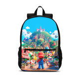 Super Mario 18 inches Backpack School Bag for Kids Large Capacity