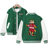 Arizona Jacket for Kids Ice Hockey Varsity Jacket Cotton Made Medium Thickness