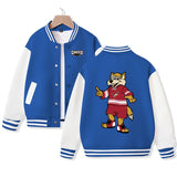 Arizona Jacket for Kids Ice Hockey Varsity Jacket Cotton Made Medium Thickness