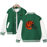 Kids Cincinnati Jacket American Football Varsity Jacket Cotton Jacket Ideal Gift