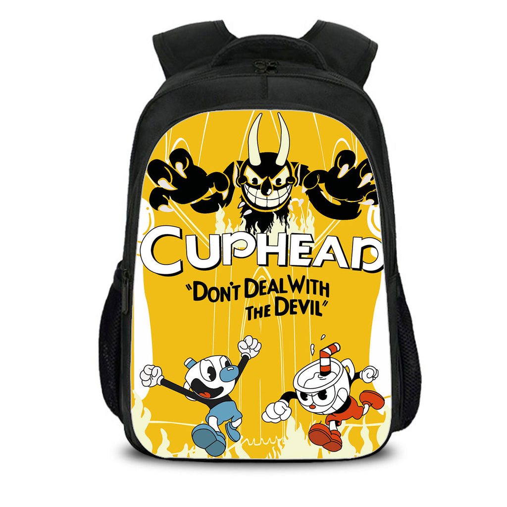 Cuphead Kid's Elementary School Bag Kindergarten Backpack