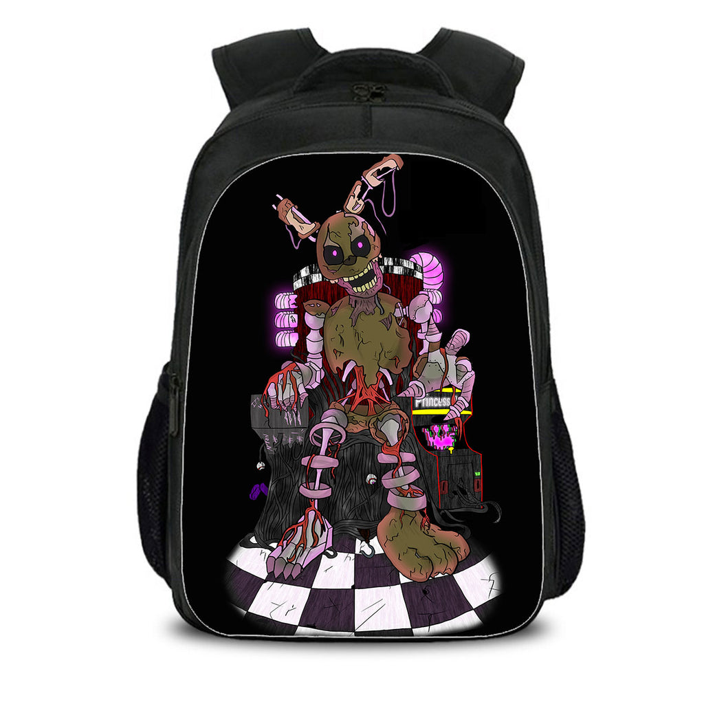 Five Nights at Freddy's Kid's Elementary School Bag Kindergarten Backpack