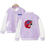 Kids Buffalo Jacket American Football Varsity Jacket Cotton Made Ideal Gift
