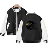 Kid's Baltimore Jacket American Football Varsity Jacket Cotton Made