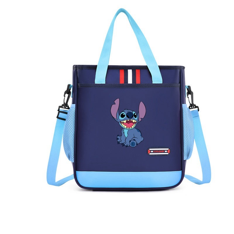 Kid's Stitch School Bag Waterproof Tuition Bag Girl's Bookbag Ideal Gift