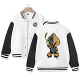 Vegas Jacket for Kids Ice Hockey Varsity Jacket Cotton Made Medium Thickness