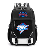 Kid's Basketball Graphic Print Backpack with USB Charging Port Ideal Gift