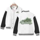 Kentucky Varsity Jacket for Kids Baseball Jacket Letterman Jacket Cotton Jacket