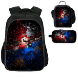 Super Mario School Backpack Lunch Bag Pencil Case 3 Pieces