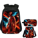 The Flash School Backpack Shoulder Bag Pencil Case 3 Pieces Combo