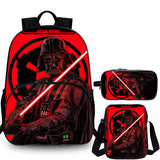 Star Wars Kids 3 Pieces Combo 15 inches School Backpack Shoulder Bag Pencil Case
