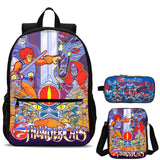 Thundercats Kids 3 Pieces Combo 18" School Backpack Shoulder Bag Pencil Case