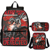 Dinosaur Kids 3 Pieces Combo 18" School Backpack Shoulder Bag Pencil Case