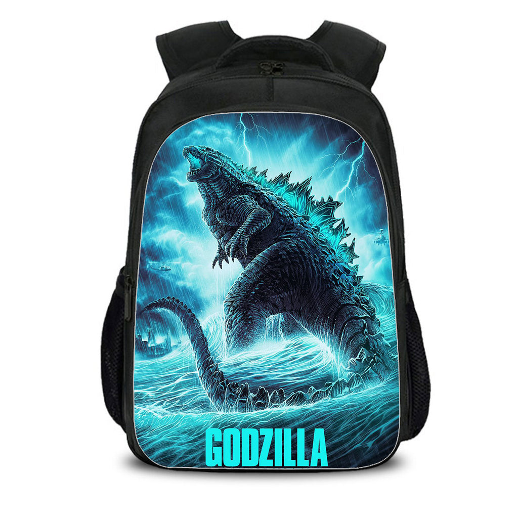 Godzilla Kid's Kindergarten Backpack Elementary School Bag 15 Inches