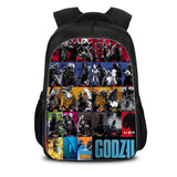 Godzilla Kid's Kindergarten Backpack Elementary School Bag 15 Inches