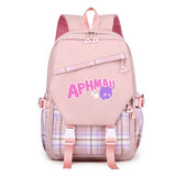Aphmau Girl's Nylon School Backpack Waterproof Multiple Pockets Ideal Gift