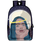 Billie Eilish All Over Print Backpack Kids School Bag Ideal Present