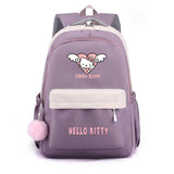 Kitty Kid's 16 inches School Backpack Waterproof Nylon Book Bag