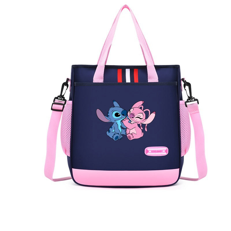 Kid's Stitch School Bag Waterproof Tuition Bag Girl's Bookbag Ideal Gift