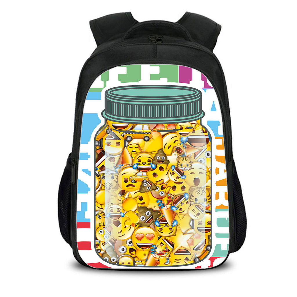 Cute Emoji Kid's Elementary School Bag Kindergarten Backpack