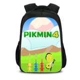 Pikmin 4 Kid's Elementary School Bag Kindergarten Backpack
