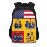 Basketball All-Star Kid's Elementary School Bag Kindergarten Backpack