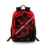 Star Wars Kids 15" Backpack Water Bottle Side Pouches Kid's School Bookbag