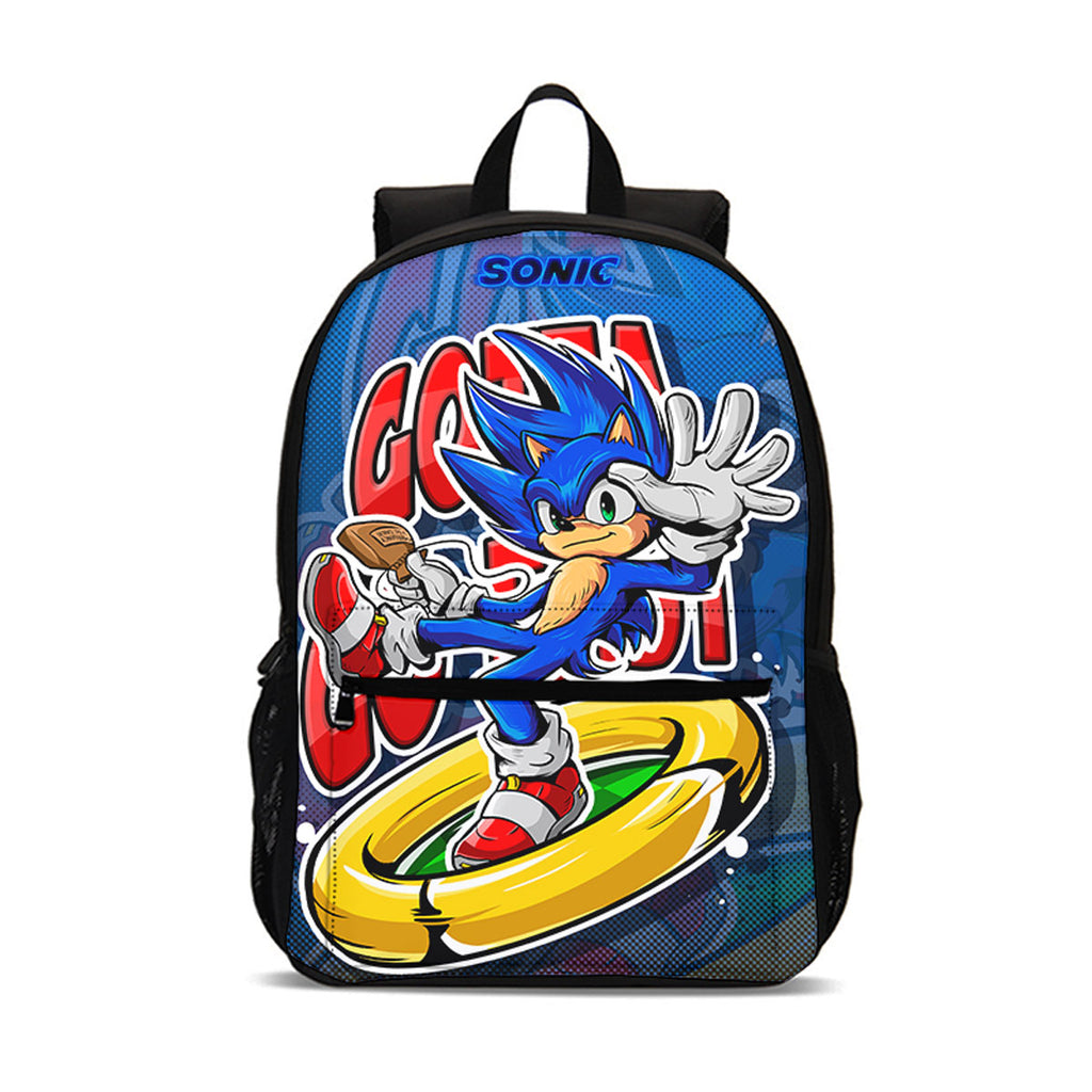 Sonic Kids 18 inches Backpack School Bag for Kids Large Capacity