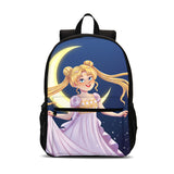 Princess 18 inches Backpack School Bag for Kids Large Capacity