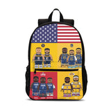 Basketball All-Star 18 inches Backpack School Bag for Kids Large Capacity