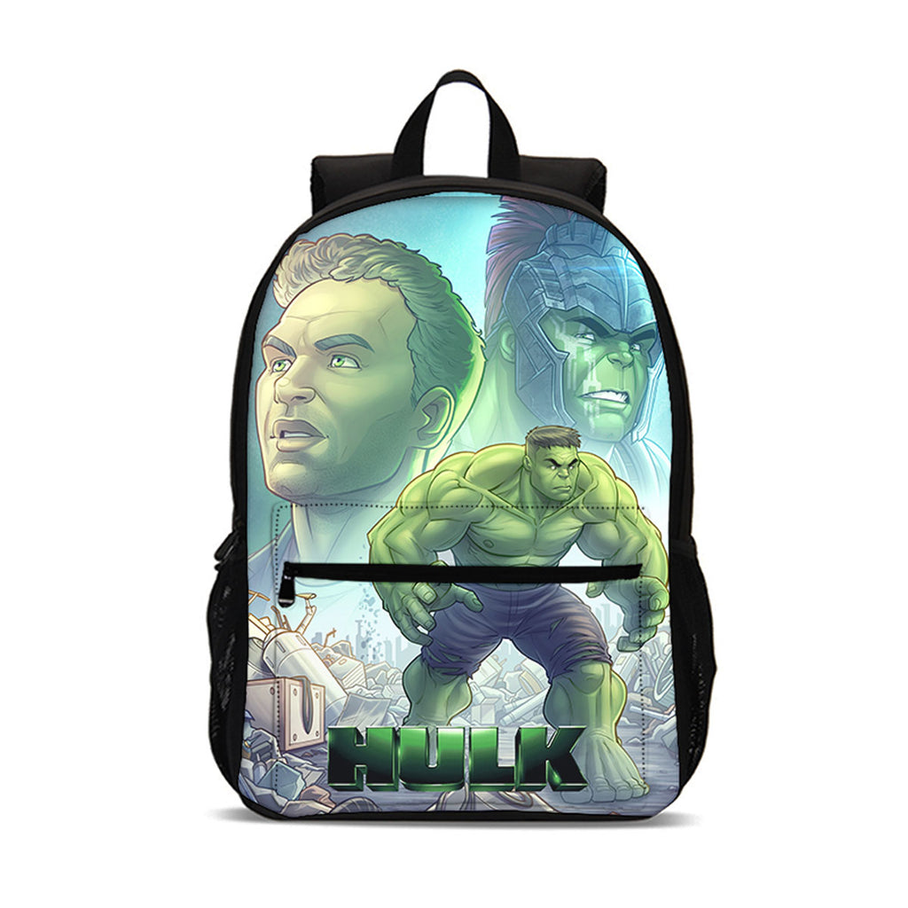 HULK Kids 18 inches Backpack School Bag for Kids Large Capacity