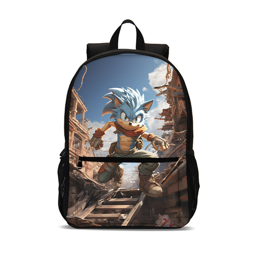 Sonic Kids 18 inches Backpack School Bag for Kids Large Capacity