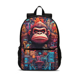Donkey Kong Kids 18 inches Backpack School Bag for Kids Large Capacity