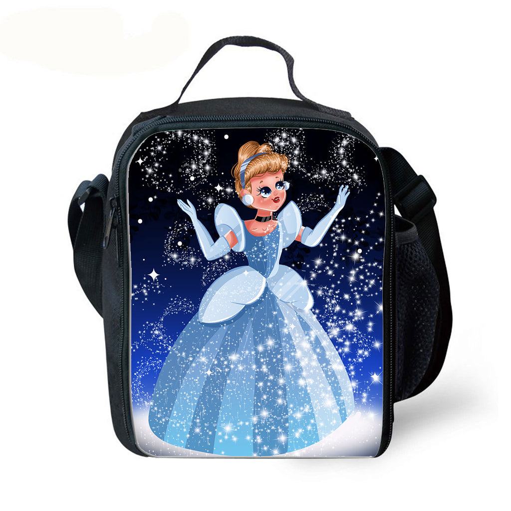 Princess Lunch Bag Kid's Insulated Lunch Box Waterproof