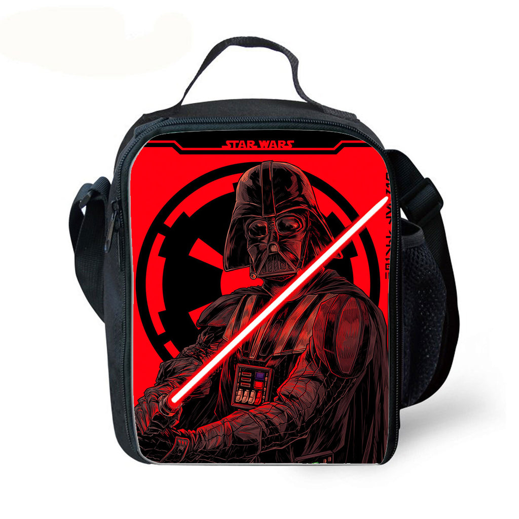 Star Wars Lunch Box for Kids Graphic Print Insulated Lunch Bag Waterproof