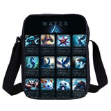 Water Type Pokemon School Backpack Shoulder Bag Pencil Case 3 Pieces Combo