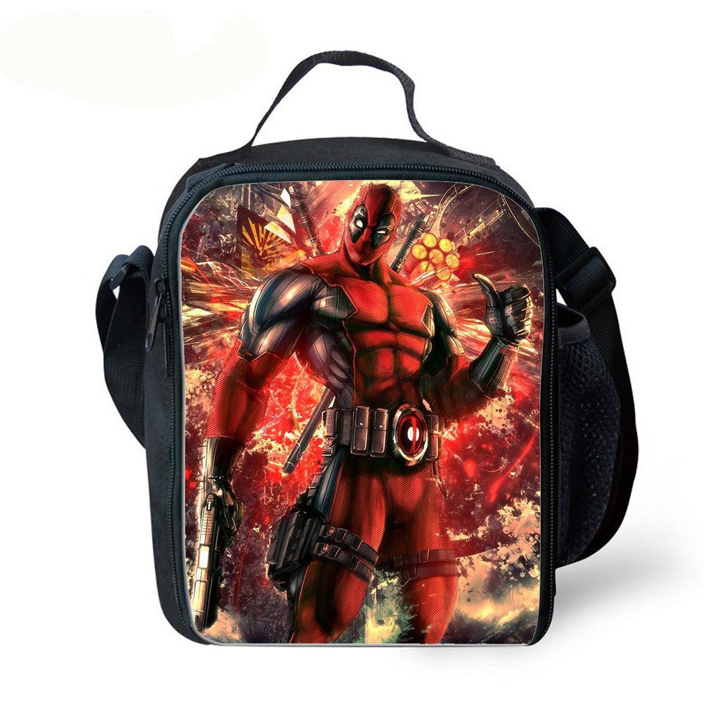 Deadpool Lunch Bag Kid's Insulated Lunch Box Waterproof