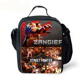 Street Fighter Lunch Bag Kid's Insulated Lunch Box Waterproof