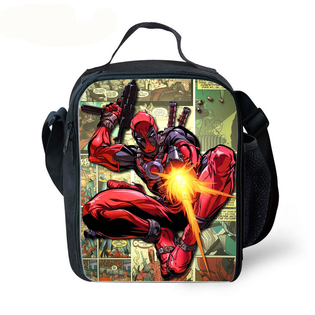 Deadpool Lunch Bag Kid's Insulated Lunch Box Waterproof