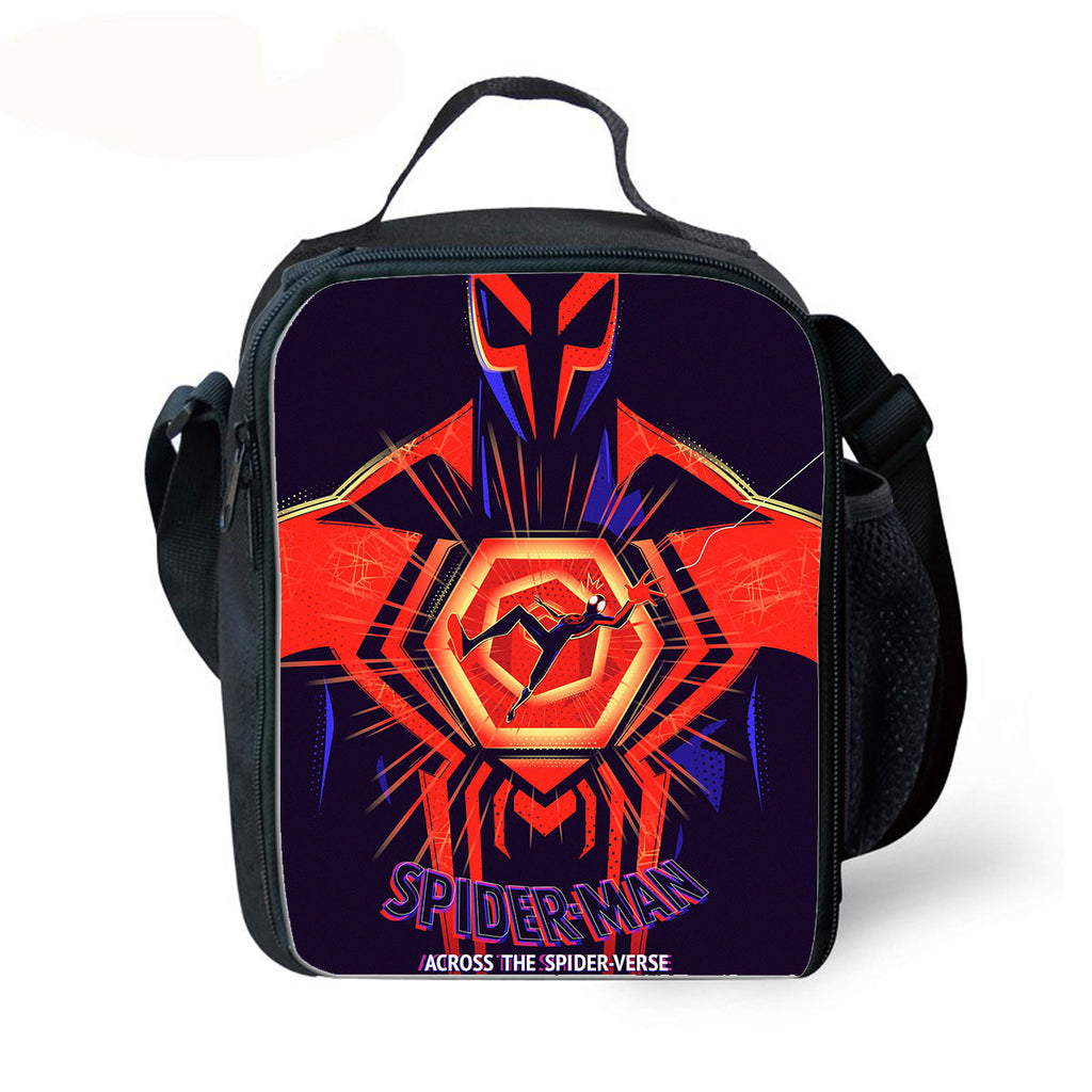 Spider-Man: Across the Spider-Verse Lunch Bag Kid's Insulated Lunch Box Waterproof