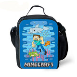 Minecraft Lunch Bag Kid's Insulated Lunch Box Waterproof