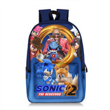 Sonic Backpack for Kids Sonic The Hedgedog 2 School Bag Ideal Present