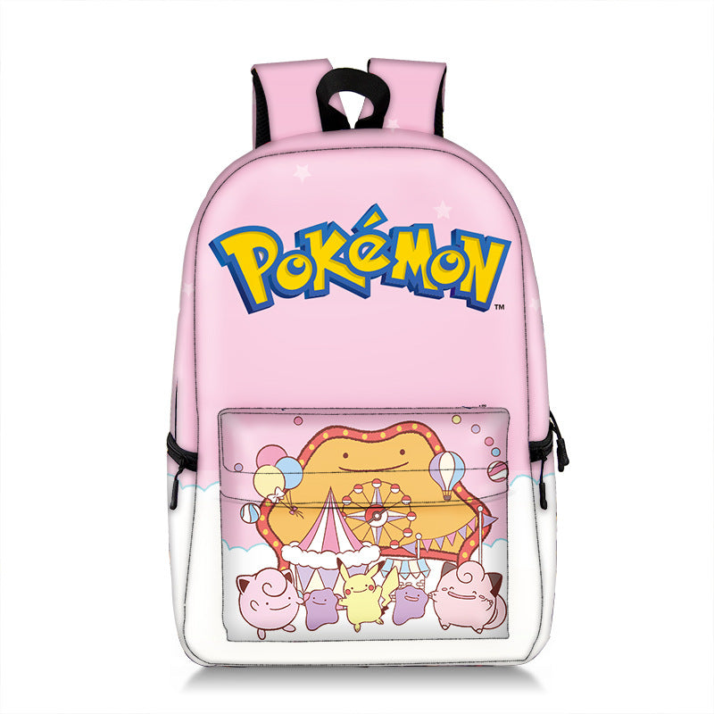 Pokemon Backpack Kids Pokemon Anime School Bag Ideal Gift