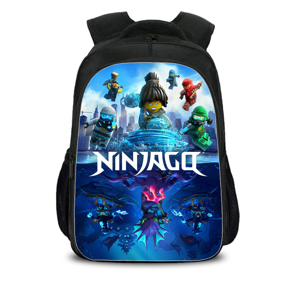 Kids Ninjago School Backpack Large Capacity Trending Bags Ideal Present