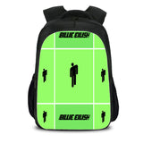 Billie Eilish Green Backpack for Kids with Lunch Bag Pencil Case