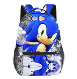 Sonic Backpack for Kids Sonic Anime School Backpack Ideal Present