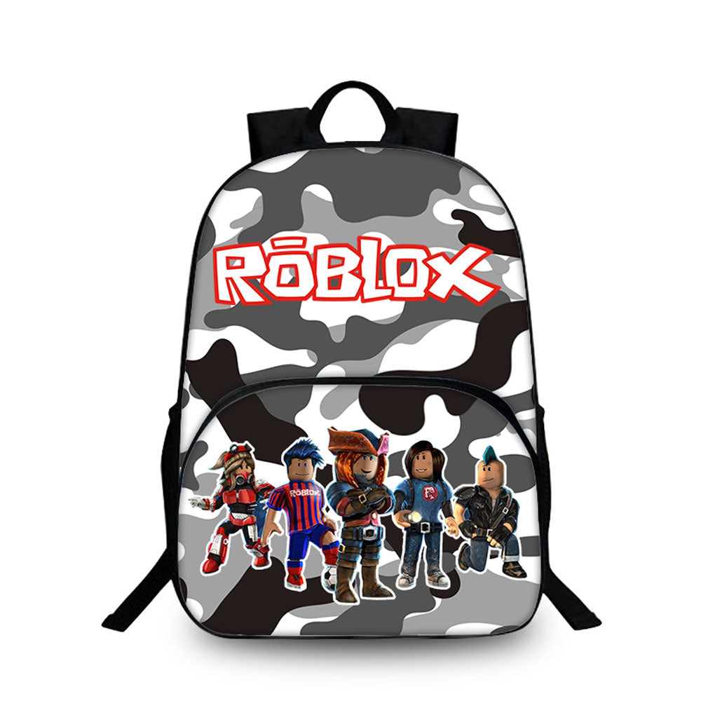 Roblox Kids School Backpack Boys 15 Inches School Bag Ideal Present
