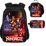 Ninjago School Backpack Lunch Bag Pencil Case 3 Pieces Ideal Present